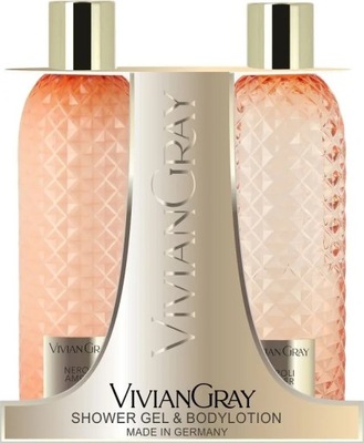 Vivian Gray Neroli a Ambra luxusný sprchový gél 300 ml + luxusné telové mlé