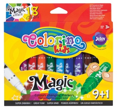 Flamastry magiczne Colorino 10 szt.