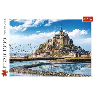 Puzzle 1000 elementów. Mont Saint-Michel