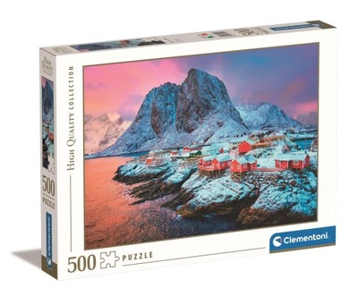 Puzzle 500 elementów. High Quality Collection. Wioska Hamnoy