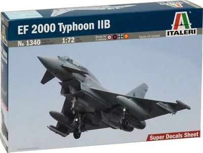 Model samolotu EF 2000 Typhoon (Twin Seater) Italeri 1340