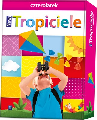 Nowi Tropiciele Czterolatek 4-latek BOX Praca zbiorowa