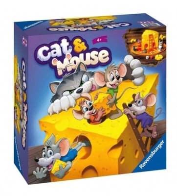 Gra planszowa rodzinna Ravensburger Cat & Mouse Kot i mysz