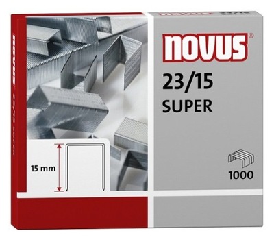 Zszywki 23/15 SUPER 1000 NOVUS 042-0044 NO