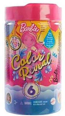 LALKA Mattel Barbie Color Reveal Chelsea Imprezowa