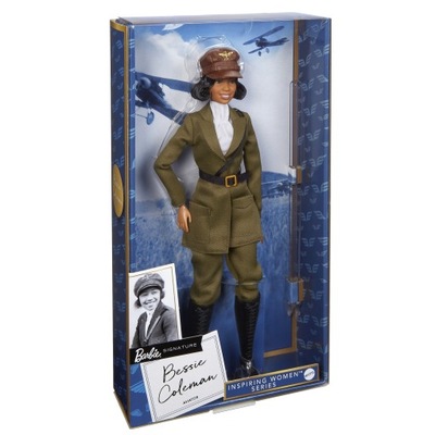 Barbie Lalka kolekcjonerska Bessie Coleman HJX36