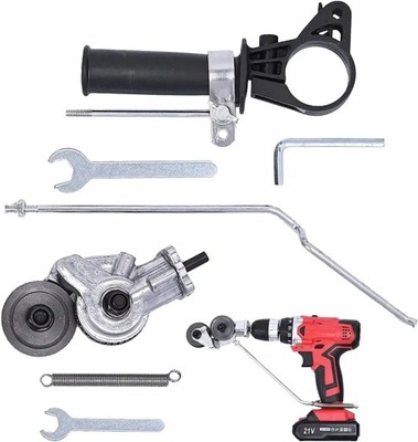 KOŃCÓWKA NA WIERTARKĘ DO CIĘCIA METALU STAL BLACHY