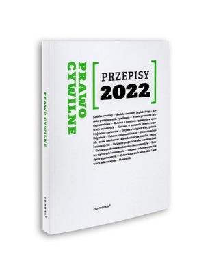 Przepisy 2022. Prawo cywilne Agnieszka Kaszok