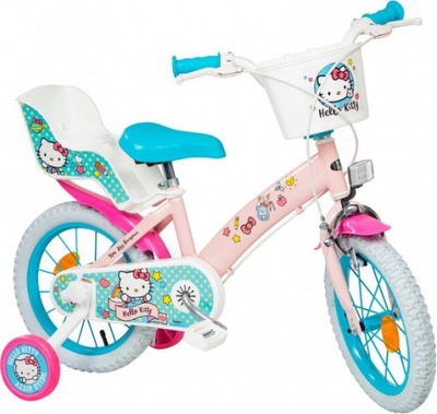 Rower dziecięcy Hello Kitty 14" różowy TOIMSA 1449 rowerek dla dzieci 14"
