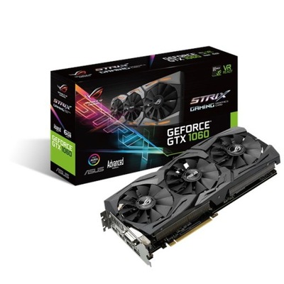 Karta graficzna ASUS GeForce GTX 1060 Strix OC 6GB GDDR5
