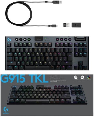 Logitech G915 TKL Lightspeed Tactile RGB