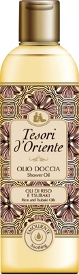 Tesori d'Oriente olejek pod prysznic kojący olej tsubaki i ryżowy 250ml