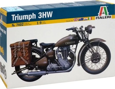 Italeri 7402 1/9 Triumph 3WH motorcycle