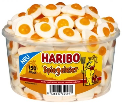 Haribo Żelki jajka sadzone 150 szt. w pudełku