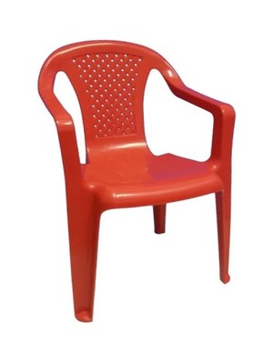 Krzesełko dziecięce czerwone