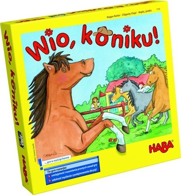 Haba, gra planszowa Wio, koniku!