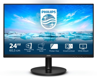 Monitor LED Philips 241V8LA FHD HDMI VGA