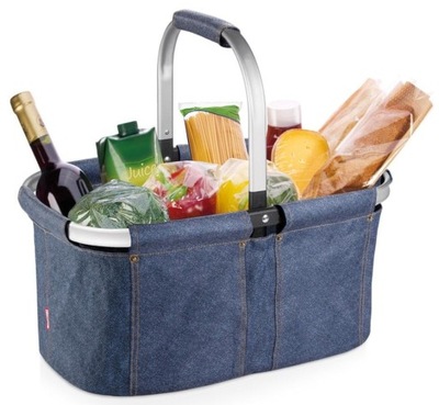 TESCOMA SKŁADANY KOSZYK NA ZAKUPY KOSZYK PIKNIKOWY