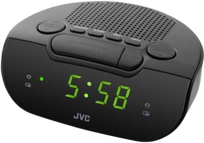 Radio budzik JVC RA-E111B FM/AM LED RADIOBUDZIK