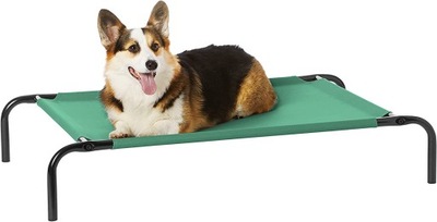 Leżak dla psa Amazon Basic 110 cm x 65 cm zielone