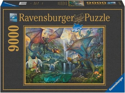 Puzzle 9000 elementów. Smok