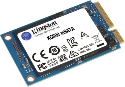 Dysk SSD Kingston SKC600 1TB mSATA 550/520 MB/s