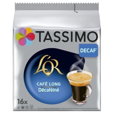 Tassimo L'OR Café Long Décaféiné 16 kapsułek