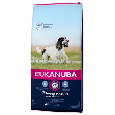 EUKANUBA Thriving Mature Medium Breed - 15 kg