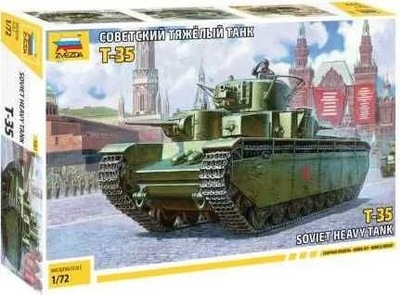 Zvezda 5061 1/72 T-35 Soviet Heavy Tank