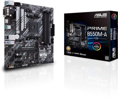 Płyta główna Asus Prime B550M-A/CSM AM4 4DDR4 HDMI M.2 mATX