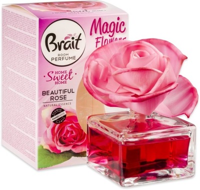 Brait Odświeżacz powietrza ekskluzywny kwiaty różany Magic Flower Rose 75ml