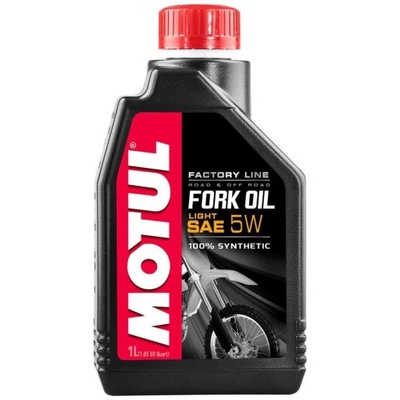 МАСЛО DO ПІДВІСКА/AMORTYZATORÓW MOTUL FORKOIL FACTORY LINE 5W LIGHT 1L