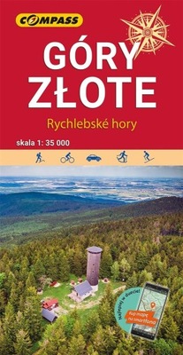 Mapa turystyczna - Góry Złote 1:35 000, w.2022