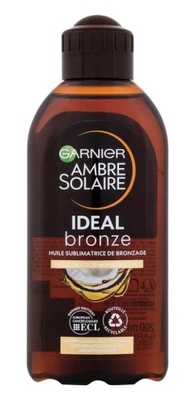 Garnier Ambre Solaire Ideal Bronze 200 ml kokosowy olejek do ciała