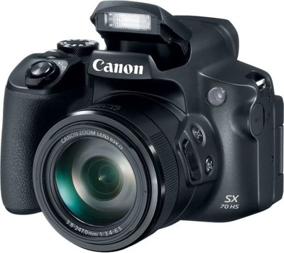 Aparat cyfrowy Canon Digital camera Canon POWERSHOT SX70 czarny