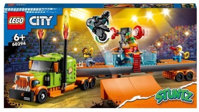 LEGO City 60294 Ciężarówka kaskaderska