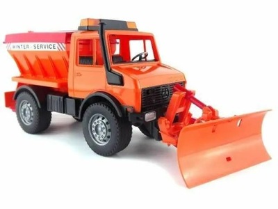 Mercedes-Benz Unimog odśnieżarko-piaskarka Bruder 02572