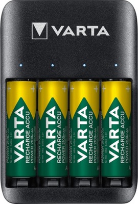 Ładowarka do akumulatorków AAA AA 4x 2100mAh VARTA