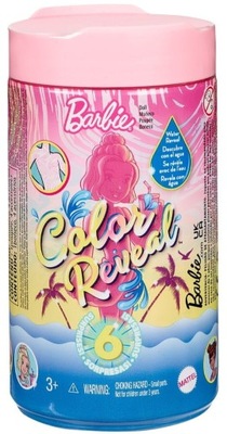 Lalka Barbie Color Reveal Chelsea wakacyjna