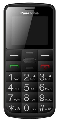 Telefon komórkowy Panasonic KX-TU110 512 MB / 32 MB 2G czarny