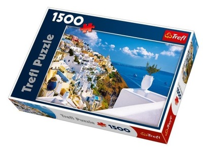 Puzzle Santorini, Grecja 1500 Trefl