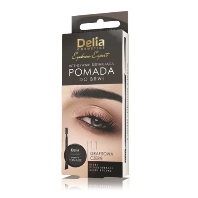 Delia Cosmetics Eyebrow Expert Pomada do brwi Grafit