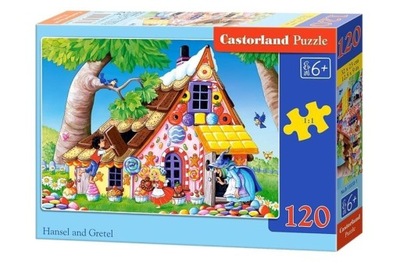 Puzzle Castorland Puzzle 120 elementów Jaś i Małgosia