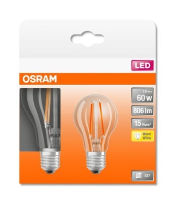 Żarówka LED Osram E27 806 lm 7 W