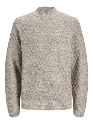 Sweter męski JackJones JPRCCZIGGI KNIT MOCK NECK LN r. S