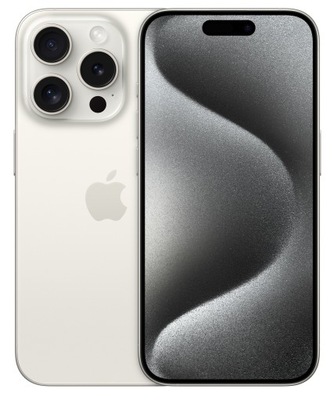 Smartfon Apple iPhone 15 Pro 128GB Biały