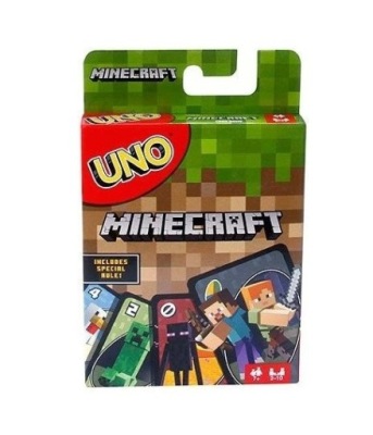 Gra UNO Minecraft Mattel