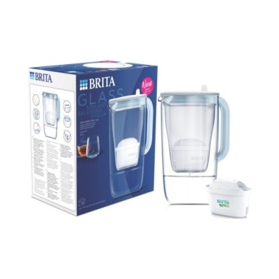 Skleněná konvice 2,5l sv. modrá NEW 202