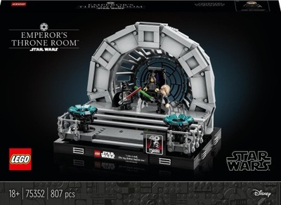 LEGO Star Wars 75352 Sala tronowa Imperatora