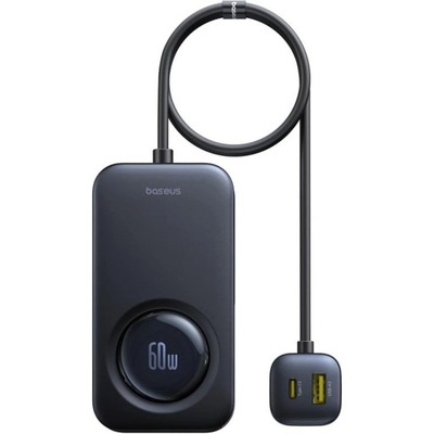 Nabíječka do auta Baseus PrimeTrip USB-C 60W 3x USB, 3x USB-C černá